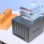 시놀로지 나스 데이터 백업 파일 서버 맥,PC, 모바일 NAS 설치.