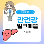 밀크씨슬 효능 직장인 필수 밀크시슬 실리마린 추천