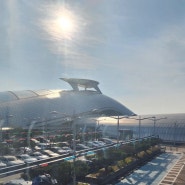 인천공항 제1여객터미널 전망대-휴식을 취하기 좋은곳