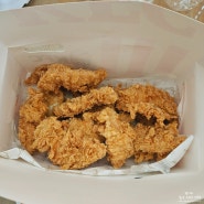 kfc 텐더 700원 텐더버켓 후기