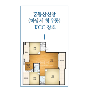 하남 창우동 꿈동산신안아파트의 KCC창호공사
