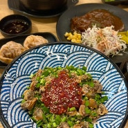 [경남/진주] 진주성 서부시장 맛집_먹촌골 전주콩나물국밥