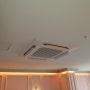 부산 영도 호텔 시스템에어컨청소 천장형 에어컨 분해 청소로 쾌적한 공기 만들기