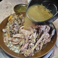 [광주북구] 삼각동 몸보신 토종닭 달볶음 백숙 맛집 산골마을