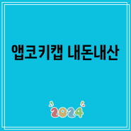 앱코키캡 내돈내산 신상품 소식과 추천 - Top5