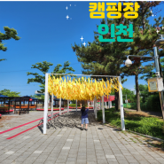 인천 송도국제캠핑장 : B구역 오토캠핑 수영장
