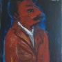 Nietzsche (니체), Acrylic on Canvas, 72.7 x 60.6 cm, 2024
