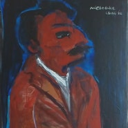 Nietzsche (니체), Acrylic on Canvas, 72.7 x 60.6 cm, 2024