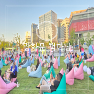 광화문 놀거리 책마당 광장 행사 서울야외도서관