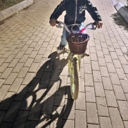 6살 네발 자전거 타기 드디어 성공!!