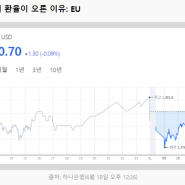 중국 돈이 이기면 1,380원↓ 유럽 돈이 이기면 1,380원↑