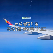 뉴욕 JFK공항 공항셔틀 한인택시 가격 장단점 이용후기