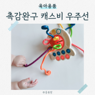 6개월 아기 장난감 추천 촉감완구 캐스비 우주선 사용 후기