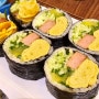 초심을 잃은 마곡 오토김밥 - 고추냉이 콤비, 스팸김밥, 명란오니기리, 닭강정 후기