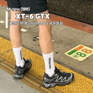 살로몬 XT-6 GTX 운동화 리뷰 (SALOMON) 내돈내산 사이즈 상담 가능!