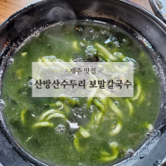 제주 산방산 근처 맛집 산방산수두리 보말칼국수 제주도민 맛집 추천 보말전 매생이 보말칼국수