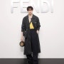 펜디 FENDI SS25 남성 컬렉션 패션쇼 참석한 스키즈 방찬, 공항패션 스타일링 정보