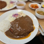 이글스파크 근처 맛집 경기 전 든든하게 먹는 아줌마돈까스