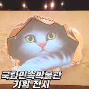 국립민속박물관 기획 전시 '요물 우리를 홀린 고양이' 추천 (주차 정보)