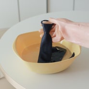 넥타이 세탁 홈드라이 세제 세탁법
