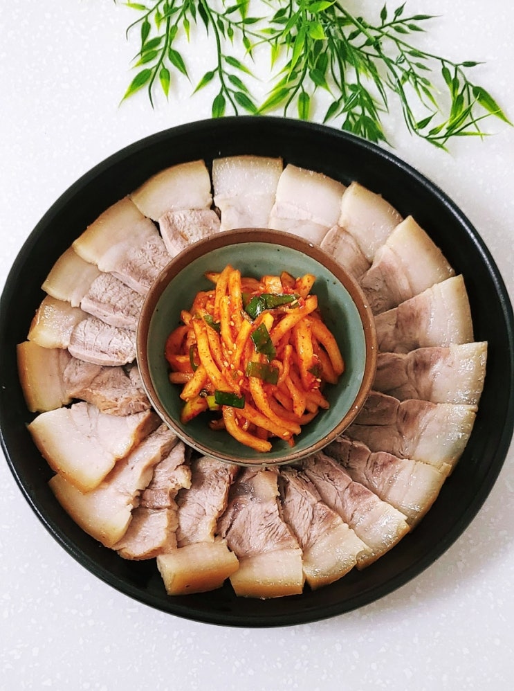 수육 맛있게 삶는 법 돼지고기 앞다리살 수육 삶는 시간 : 네이버 블로그