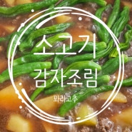 소고기감자조림 + 꽈리고추 feat. 샐마 맛간장 샐러드마스터