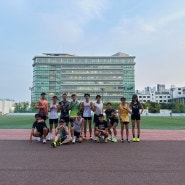 6월 19일 운동 일지~~ 400m 인터벌~~ 한양수자인, 한수인