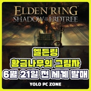 오픈월드RPG게임신작(DLC), 엘든링 황금나무의그림자 PC버전은 오전 7시 출시, 예약구매, 가격