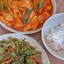 [ 대전 보문산 맛집 다정식당 | 파전•도토리묵•두부두루치기•보리밥 ]