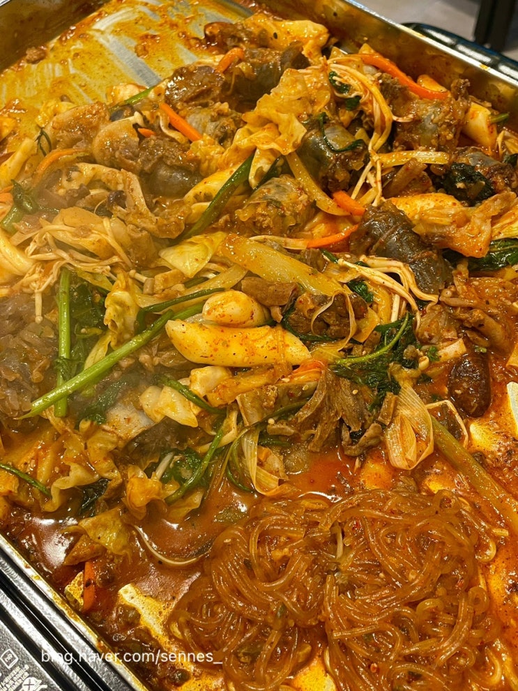마곡 밥집_순대볶음이 맛있는 강창구찹쌀진순대 솔직 후기 : 네이버 블로그