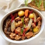 순살 간장찜닭 만들기 안동찜닭 레시피 찜닭양념 소스 닭다리살 요리