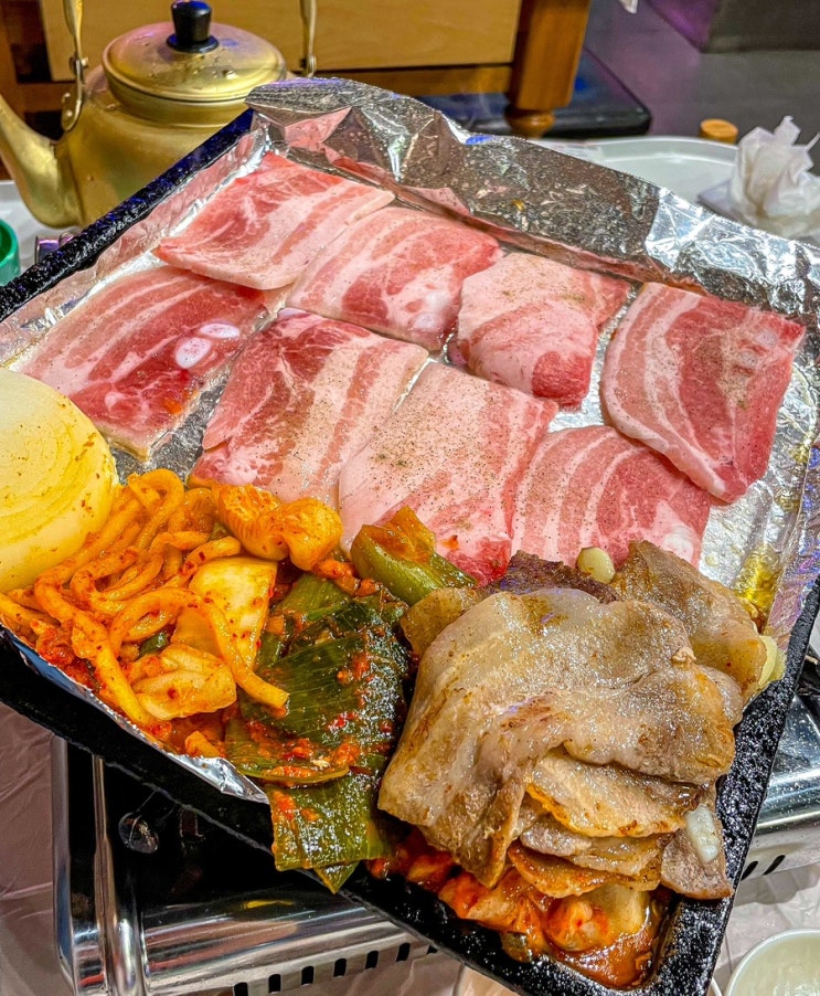 [잠실새내] 볶음밥 청국장 필수 레트로 삼겹살 냉삼 맛집 삼미리식당 : 네이버 블로그