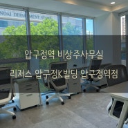 압구정역 비상주사무실 공유오피스 리저스 압구정K빌딩 압구정역점