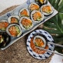 제육김밥 만들기 남은 제육볶음 활용 김밥맛있게싸는법