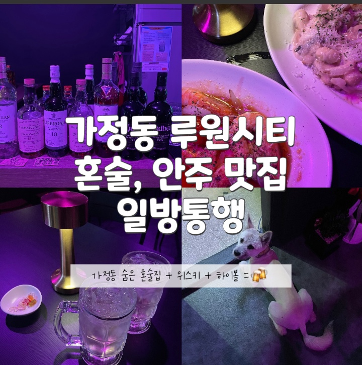 인천 가정동 루원시티 혼술하기 좋은 술집 일방통행 : 네이버 블로그
