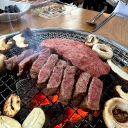 강원도 홍천 한우정육식당 [홍천사랑말식당] 소고기 맛집 내돈내산 후기