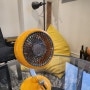 여름필수아이템 인테리어소품 탁상용 무선선풍기 기어윈드