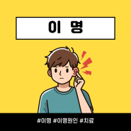 귀 이명 원인 초기증상 귓속 소리 난청