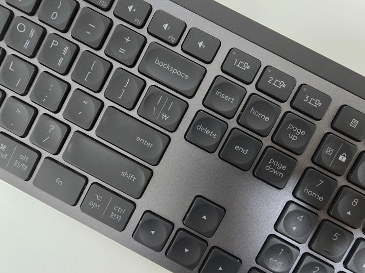 로지텍 MX Keys S 키보드 롱텀 사용 후기 : 네이버 블로그