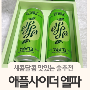 신제품 술추천 : 맛있는 애플사이더 엘파