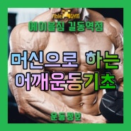 길동헬스장 : 어깨 만들기 기초