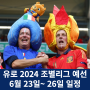 한국시간 기준 6월 23일부터 27일까지 유로 2024 조별리그 일정 안내 그리고 16강 진출 확정팀이 나타나고 있습니다.