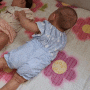 생후 152일:: 뒤집기 성공, 4-5개월 분태기, 아기 피부 가려움증, 긁은 상처, 카시트 세탁