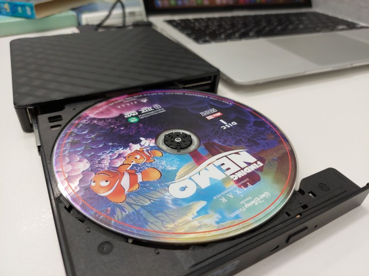 추억의 CD, DVD 타이틀을 즐겨 보세요, CD리핑도 가능한 외장ODD 랜스타 LS-EXODD-N 사용 후기 : 네이버 블로그