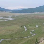 몽골 오지여행 홉스골호수 가는 길에 만난 홍수