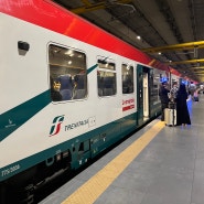 로마 피우미치노 공항에서 테르미니역 이동하기 (레오나르도 익스프레스 고속 열차 이용 방법, 티켓 펀칭하기)