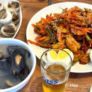 행궁동 맛집. 유동골뱅이 수원 풍자 또간집 도장깨기 데이트