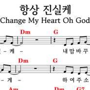 항상 진실케 (Change My Heart Oh God) Eddie Espinose