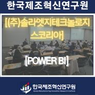 (유)솔라엣지테크놀로지스코리아(2차전지)-POWER BI