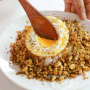 두부요리 레시피 간단한 간장 계란 소보로 두부조림 덮밥